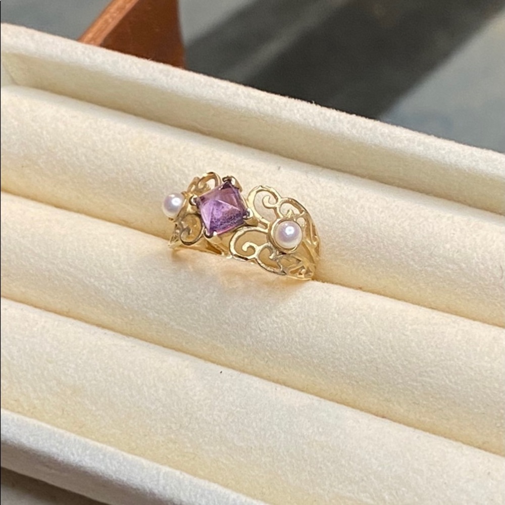 Gold & Semi Precious Stone Ring LOT